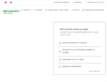 Tablet Screenshot of mmcomposite.dk